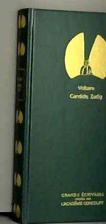Candide ou l'Optimisme ; (suivi de) Zadig ou la Destinée / Grands écrivains Académie Goncourt