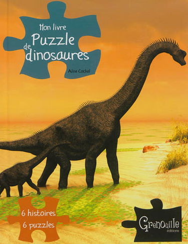 Mon livre puzzle de dinosaures