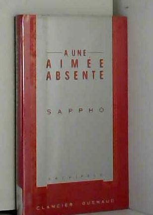 A une aimée absente