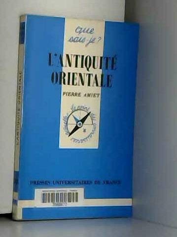 L'Antiquité orientale