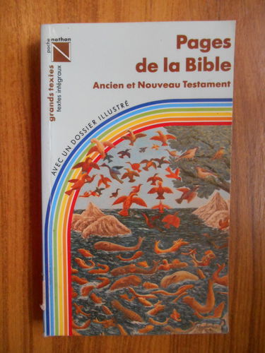Pages de la Bible : Ancien et Nouveau Testament