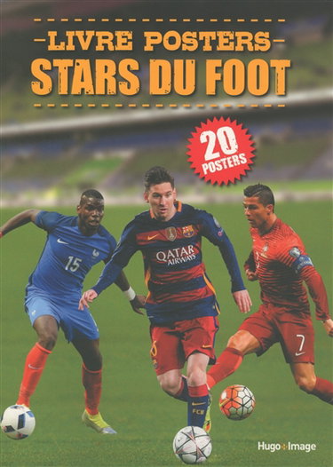 Couverture de Livre posters stars du foot