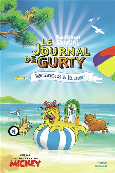 Couverture de Le journal de Gurty. Vol. 14. Vacances à la mer