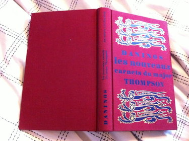 Couverture de Les nouveaux carnets du major Thompson par Pierre Daninos