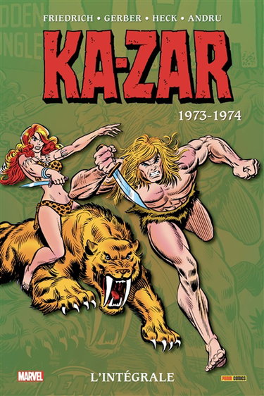 Couverture de Ka-Zar : l'intégrale. 1973-1974