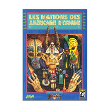 Couverture de Les Nations des Américains d'Origine : Supplément de Shadowrun