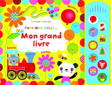 Couverture de Avec mon doigt... : mon grand livre par Fiona Watt