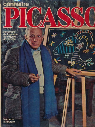 Couverture de Connaître Picasso.l'aventure de l'homme et le génie de l'artiste.préface de Renato Guttuso