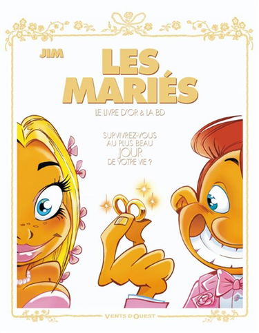 Les mariés : le livre d'or & la BD