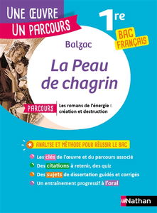 Balzac, La peau de chagrin : parcours les romans de l'énergie, création et destruction : 1re bac français