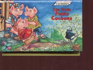 Couverture de Mini pop-up/les trois petits cochons par Piccolia Editions