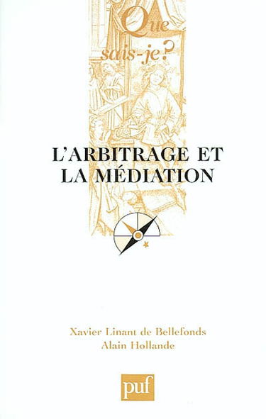 L'arbitrage et la médiation