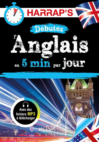 Couverture de Débutez l'anglais en 5 min par jour par Collectif