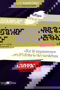 Cours de procédure pénale : tout le programme en 50 fiches et en schémas : édition 2024-2025
