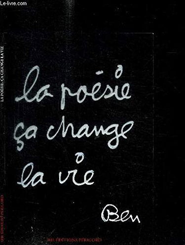 LA POESIE CA CHANGE LA VIE - ANTHOLOGIE DE POEMES D'ELEVES D'ECOLE ELEMENTAIRE, LAUREATS DU CONCOURS EXPOESIE JEUNESSE (2006-2012)
