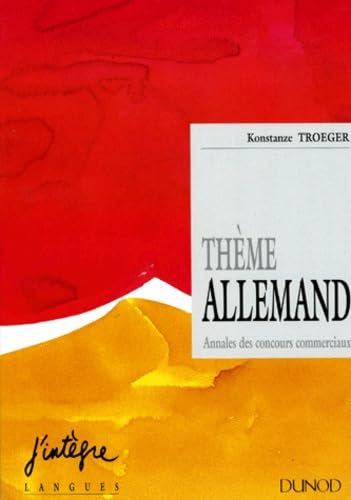 Thème allemand : annales des concours commerciaux 1987 à 1994