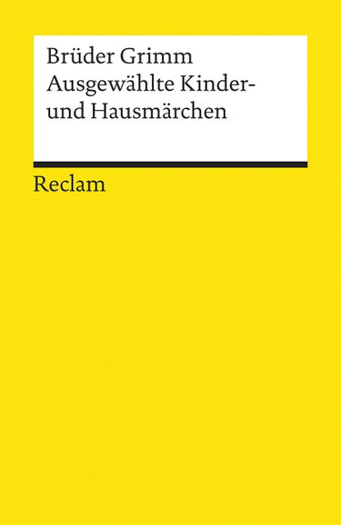 Couverture de Ausgewahlte Kinder- Und Hausmarchen