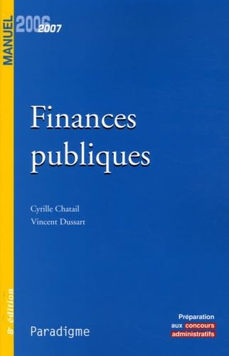 Finances publiques: Edition 2006-2007