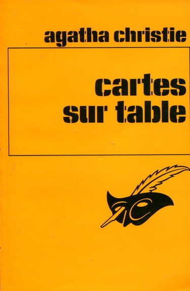 Couverture de CARTES SUR TABLE par Agatha Christie