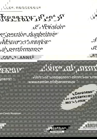 Processus 8 et 9 - Livre du professeur