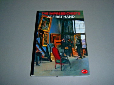 Couverture de Impressionists at First Hand (World of Art)