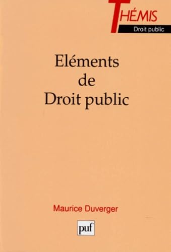 Éléments de droit public