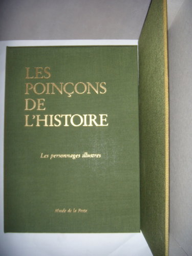 Couverture de Les Personnages illustres (Les Poinçons de l'histoire .)