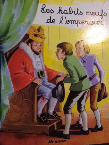Couverture de Les Habits neufs de l'empereur (Collection Nos beaux contes)