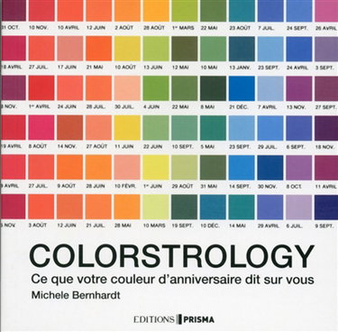 Couverture de Colorstrology : ce que votre couleur d'anniversaire dit sur vous