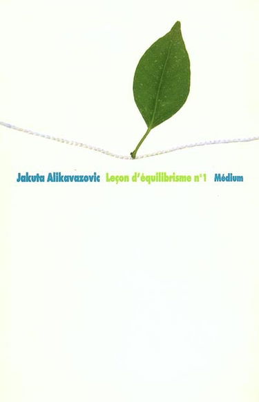 Leçon d'équilibrisme n°1