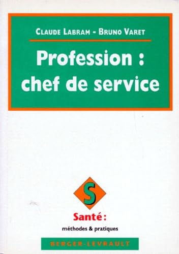 Profession, chef de service