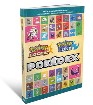 Couverture de Guide de jeu Pokémon Soleil & Lune : Pokédex officiel d'Alola et suite des aventures