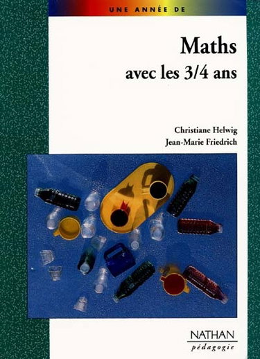 Couverture de Maths avec les 3-4 ans