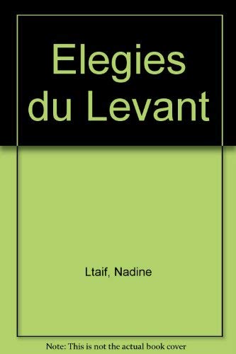 Elégies du levant