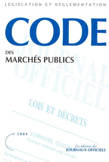 Code des marchés publics