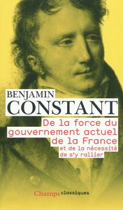 De la force du gouvernement actuel de la France et de la nécessité de s'y rallier. Des réactions politiques. Des effets de la Terreur