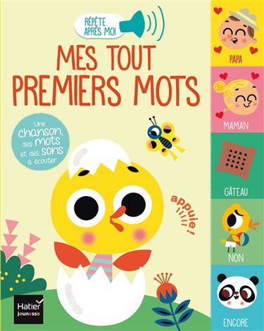 Mes tout premiers mots : une chanson, des mots et des sons à écouter