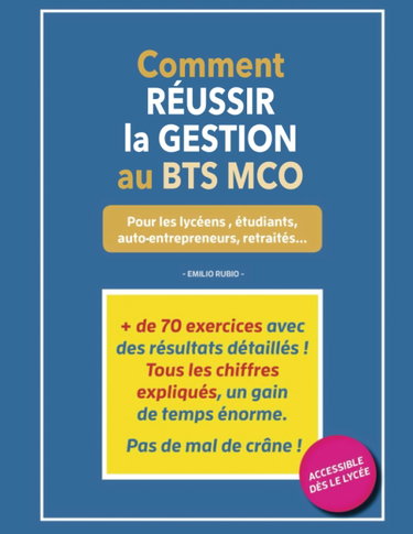 Couverture de Comment reussir la gestion au BTS MCO
