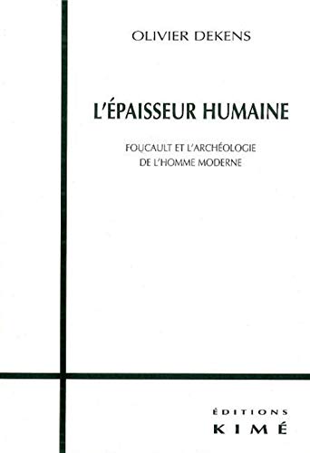 L'épaisseur humaine