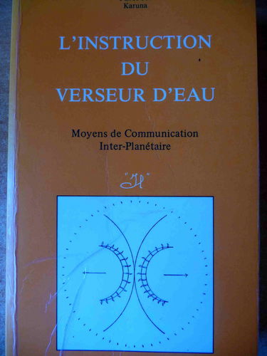 L'Instruction du verseur d'eau