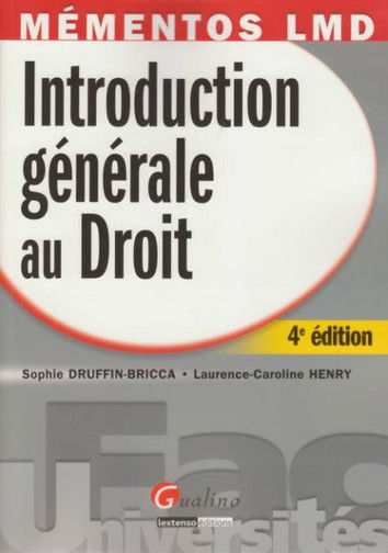 Introduction générale au droit