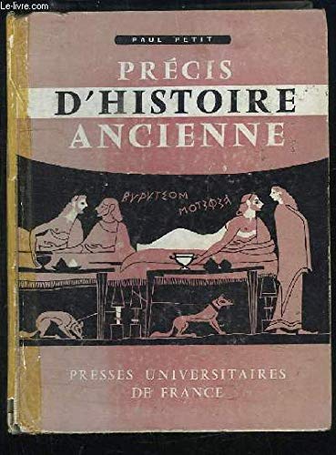 Couverture de Précis d'Histoire Ancienne.