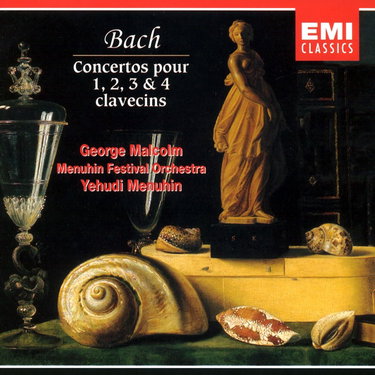 Couverture de Concertos pour 1, 2, 3 & 4 clavecins