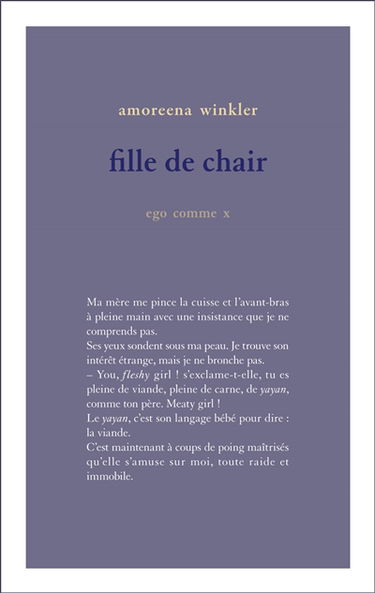 Fille de chair