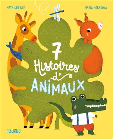 Couverture de 7 histoires d'animaux