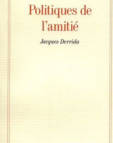 Politiques de l'amitié. L'Oreille de Heidegger