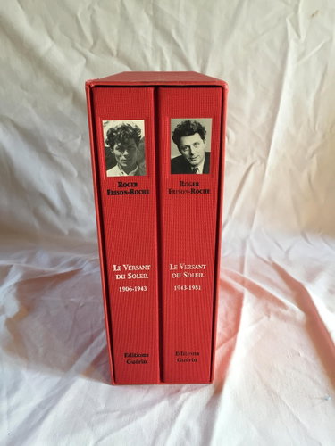 Couverture de Le Versant du Soleil en 2 volumes : 1906-1943 et 1943-1981 (avec de très nombreuses photographies)
