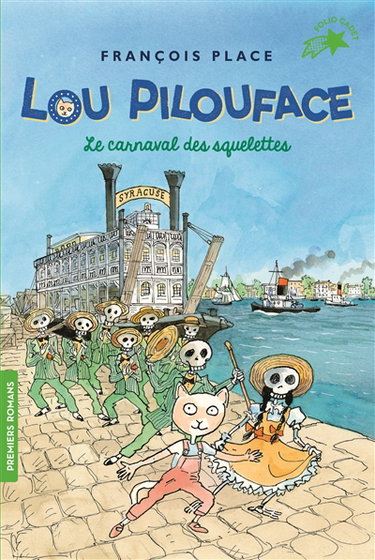 Couverture de Lou Pilouface. Vol. 4. Le carnaval des squelettes