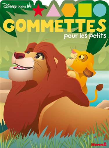 Disney Baby : Gommettes pour les petits (Simba et Mufasa)