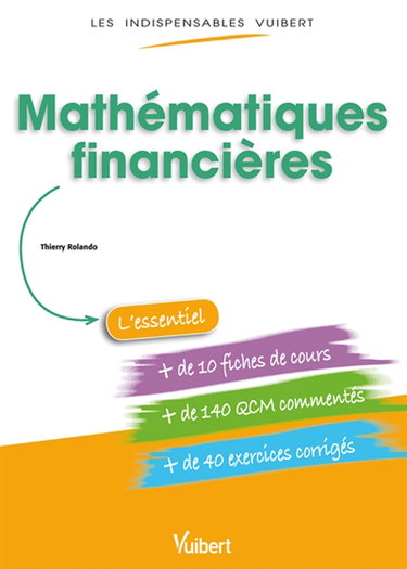 Couverture de Mathématiques financières : l'essentiel